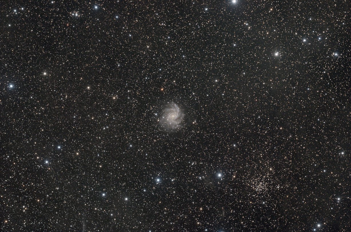 NGC 6946 – Feuerwerksgalaxie im Sternbild Schwan