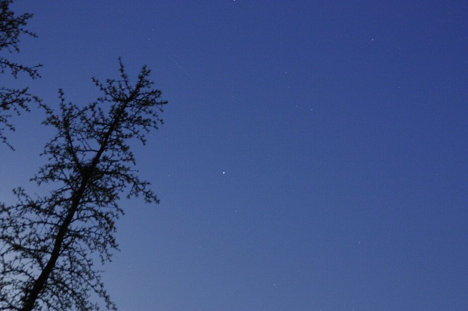 Sternbild Jungfrau mit dem hellen Stern Spica